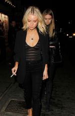 LOTTIE MOSS Night Out in London 01/28/2017