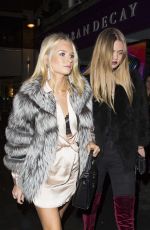 LOTTIE MOSS Night Out on Her 19th Birthday in London 01/07/2017
