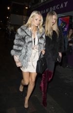 LOTTIE MOSS Night Out on Her 19th Birthday in London 01/07/2017