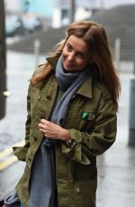 LOUISE REDKNAPP Leaves Her Hotel in Brimingham 01/19/2017