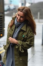 LOUISE REDKNAPP Leaves Her Hotel in Brimingham 01/19/2017