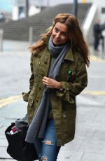 LOUISE REDKNAPP Leaves Her Hotel in Brimingham 01/19/2017