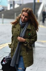 LOUISE REDKNAPP Leaves Her Hotel in Brimingham 01/19/2017