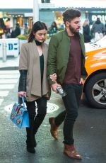 LUCY HALE and Anthony Kalabretta Out in New York 01/19/2017