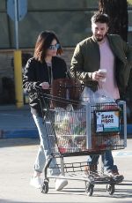 LUCY HALE and Anthony Kalabretta Out Shopping in Studio City 01/13/2017