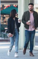 LUCY HALE and Anthony Kalabretta Out Shopping in Studio City 01/13/2017