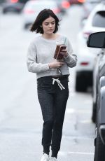 LUCY HALE Out and About in Los Angeles 01/12/2017