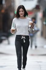 LUCY HALE Out and About in Los Angeles 01/12/2017