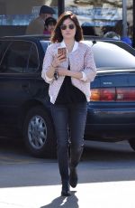 LUCY HALE Out and About in Studio City 01/11/2017