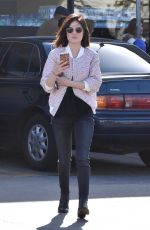 LUCY HALE Out and About in Studio City 01/11/2017