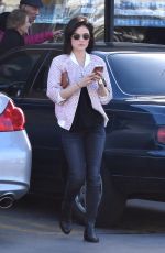LUCY HALE Out and About in Studio City 01/11/2017