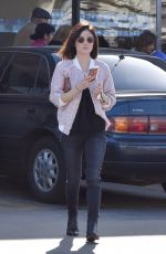 LUCY HALE Out and About in Studio City 01/11/2017