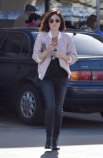 LUCY HALE Out and About in Studio City 01/11/2017