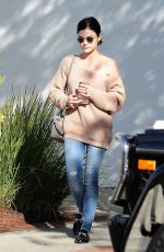 LUCY HALE Out Shopping in Los Angeles 01/30/2017