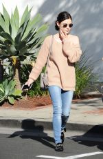 LUCY HALE Out Shopping in Los Angeles 01/30/2017
