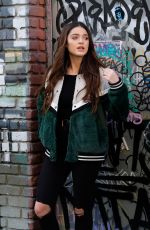 LUNA BLAISE on the Set of 