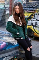 LUNA BLAISE on the Set of 