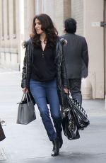 LYNDA LOPEZ Out and About in New York 01/12/2017