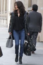 LYNDA LOPEZ Out and About in New York 01/12/2017