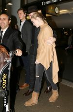 MADDIE HASSON at Los Angeles International Airport 01/22/2017