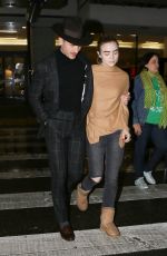 MADDIE HASSON at Los Angeles International Airport 01/22/2017