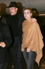 MADDIE HASSON at Los Angeles International Airport 01/22/2017