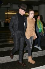 MADDIE HASSON at Los Angeles International Airport 01/22/2017