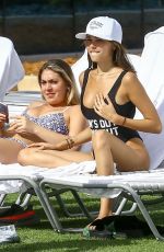 MADISON BEER in Swimsuit at a Pool in Miami 01/03/2017