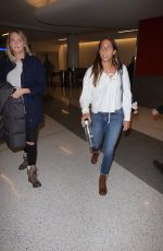 MADISON KEYS at LAX Airport in Los Angeles 01/13/2017