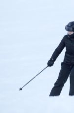 MADONNA Skiing in Verbier 12/29/2016