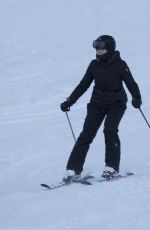 MADONNA Skiing in Verbier 12/29/2016