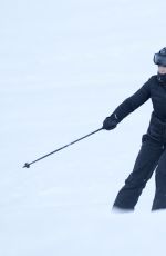 MADONNA Skiing in Verbier 12/29/2016