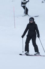 MADONNA Skiing in Verbier 12/29/2016