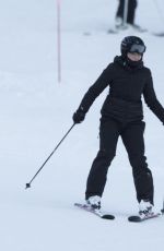 MADONNA Skiing in Verbier 12/29/2016