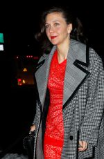 MAGGIE GYLLENHAAL Arrives at a Stella McCartney Event in New York 01/10/2017