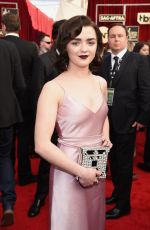 MAISIE WILLIAMS at 23rd Annual Screen Actors Guild Awards in Los Angeles 01/29/2017