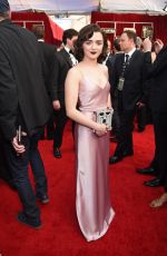 MAISIE WILLIAMS at 23rd Annual Screen Actors Guild Awards in Los Angeles 01/29/2017