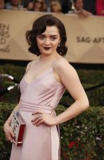 MAISIE WILLIAMS at 23rd Annual Screen Actors Guild Awards in Los Angeles 01/29/2017