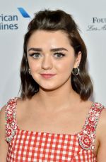 MAISIE WILLIAMS at Bafta Tea Party in Los Angeles 01/07/2017