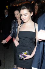 MAISIE WILLIAMS at Chateau Marmont in West Hollywood 01/28/2017