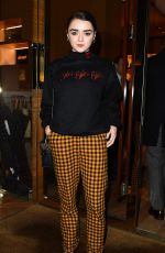 MAISIE WILLIAMS at Louis Vuitton X Unicef Makeapromise Day in London 01/12/2017