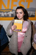 MAISIE WILLIAMS at Nest Magazine Launch Party in London 01/19/2017