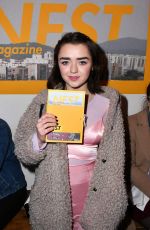 MAISIE WILLIAMS at Nest Magazine Launch Party in London 01/19/2017