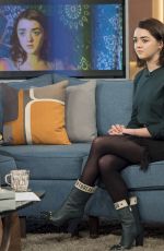MAISIE WILLIAMS at This Morning Show in London 01/24/2017