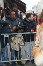 MAJDA SAKHO at Jean-paul Gaultier Fashion Show at Pais Fashion Week 01/25/2017