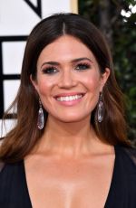 MANDY MOORE at 74th Annual Golden Globe Awards in Beverly Hills 01/08/2017