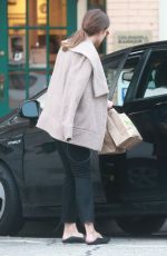 MANDY MOORE Out Shopping in Los Angeles 01/09/2017
