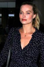 MARGOT ROBBIE at LAX Airport in Los Angeles 01/02/2017