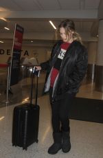 MARGOT ROBBIE at LAX Airport in Los Angeles 01/10/2017