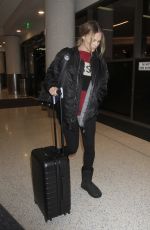 MARGOT ROBBIE at LAX Airport in Los Angeles 01/10/2017